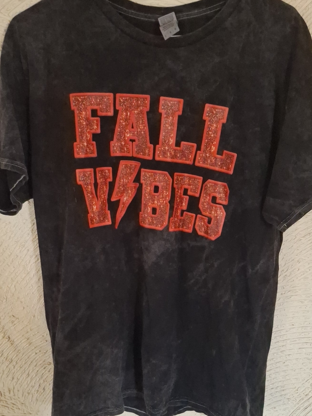 Fall Vibes Black Graphic Tee